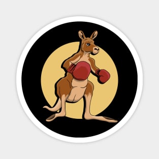 Boxing Kangaroo Magnet